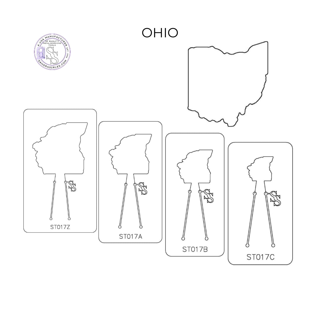 PANCAKE DIE ST017 STATE OHIO